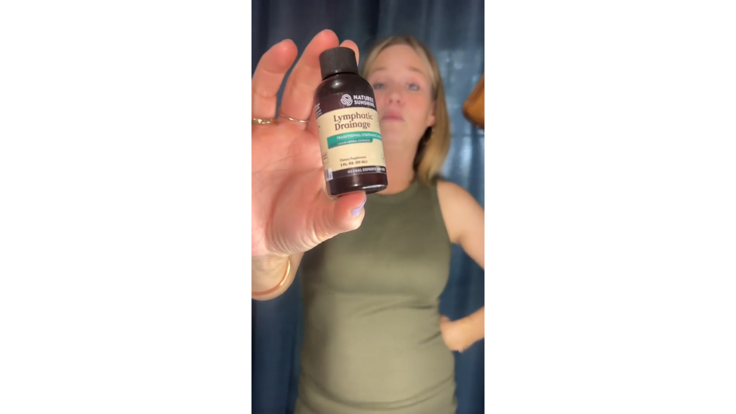 Drainage Lymphatique مكمل تصريف اللمفاوات مزيج الأعشاب